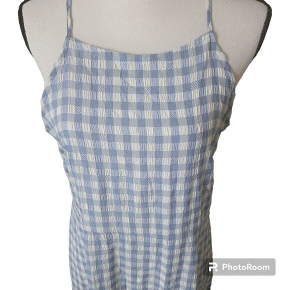 Nanette Lepore Gingham Sleeveless Maxi Dress. Size 10. - Picture 3 of 10